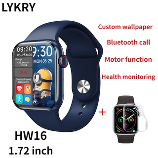 Lykry Smart Watch HW16 Bluetooth Call Long Standby Blood Oxygen Measuring Fitness Tracker 1.72 inch