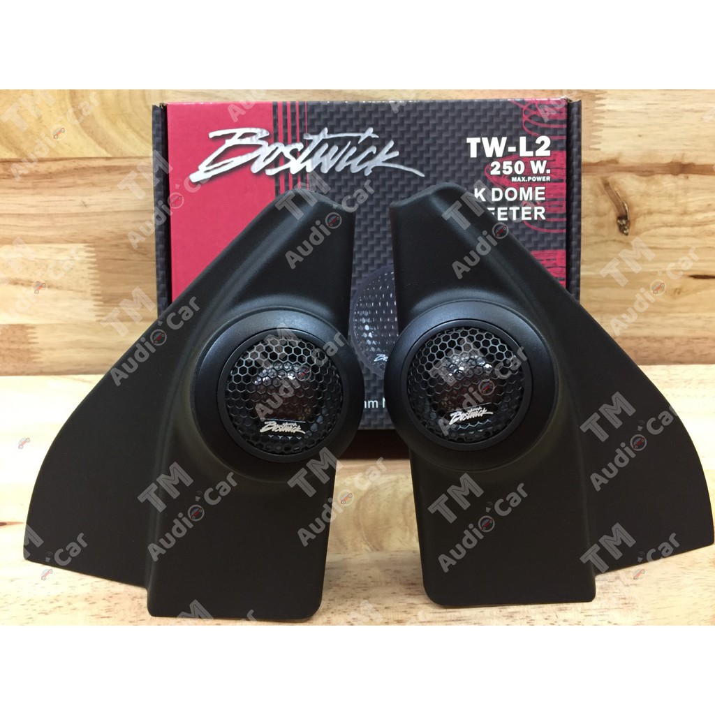 หูช้างตรงรุ่น TOYOTA REVO - ALLNEW FORTUNER ทวิตเตอร์ BOSTWICK TW-L2 250Watts จำนวน 1คู่