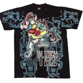 เสื้อยืดการ์ตูน TAZMANIA’ Vintage 90’ Size’ L / XL 600฿