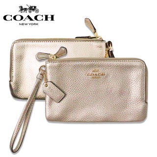 กระเป๋า กระเป๋าตังค์ COACH_WOMEN MET PBL LT DBL CRN Z-IM/L (รุ่น F23260)