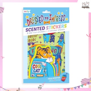 ุสติ๊กเกอร์มีกลิ่นหอม Cola Scented Stickers แบรนด์ Ooly ลาย Dress to Impress