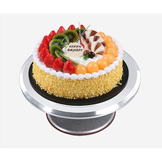 The Queen Bakery *พร้อมส่ง* แป้นหมุนเค้ก สแตนเลส เกรดเอ 31 ซม อุปกรณ์เบเกอรี่ อุปกรณ์ทำขนม