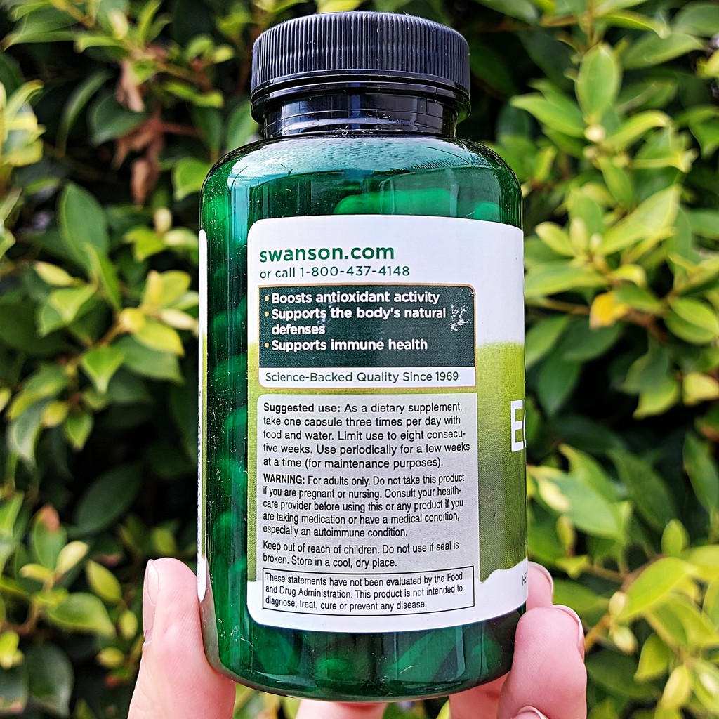 Échinacée Swanson 400mg - Boîte De 100 Gélules - Pour Le Bien-être Général - Neuf