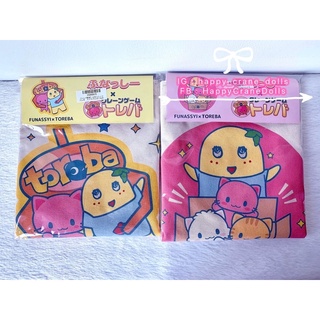 กระเป๋าผ้าสะพายข้างลายฟุนัชชี่ x แมวโทเรบะ [Toreba Exclusive] Funassyi x Toreba - Tote Bag (Happy Win &amp; Home Delivery)