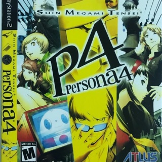 แผ่นเกมส์ps2 Persona 4