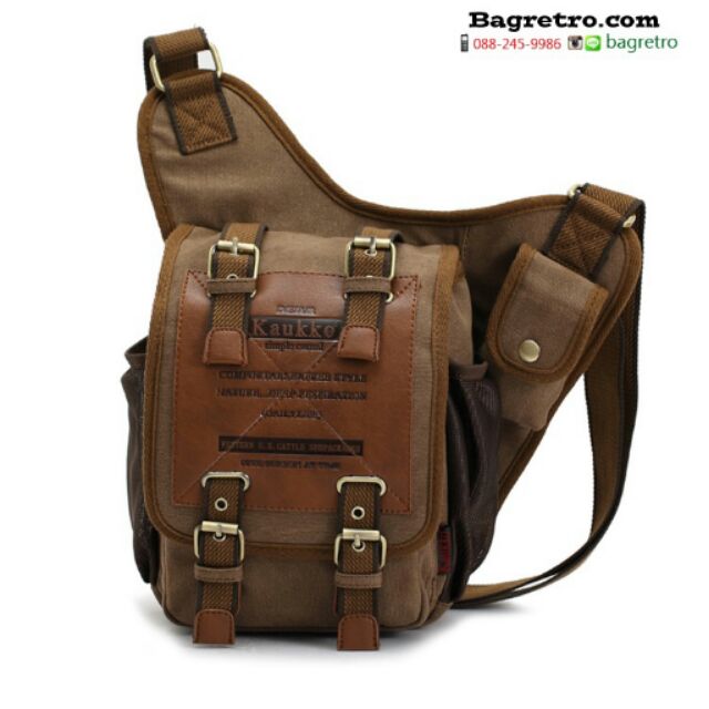 กระเป๋าretro canvas FH03