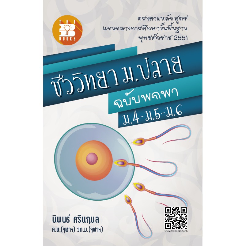 ชีววิทยา ม.ปลาย ฉบับพกพา ม.4-ม.5-ม.6 [NE36]