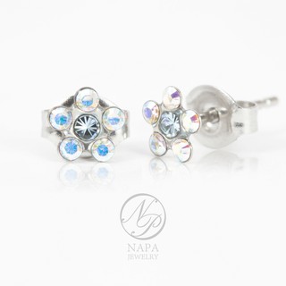  Napa Jewelry Daisy D007 ต่างหู ดอกไม้ สำหรับคนแพ้ง่าย