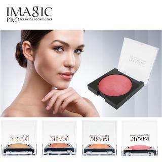 🌟IMAGICพอร์ซเลนบลัชออนแต่งหน้าเปลือยติดทนนานความสามารถในการซ่อมแซมสีที่ดีตามธรรมชาติ