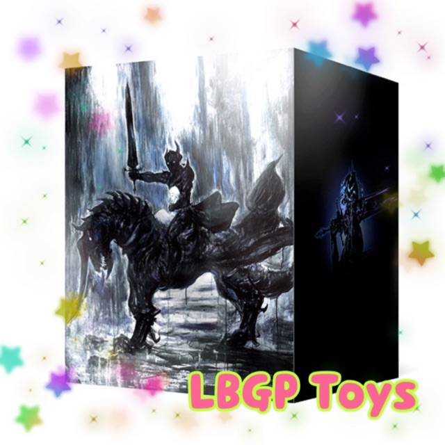 Final Fantasy XIV - Shadowbringers Special Art Box - Dark Knight Figure ...