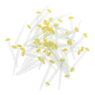 50 Pieces Dental Fiber Post Glass Fiber Material Straight Pile 1.2mm in Bulk