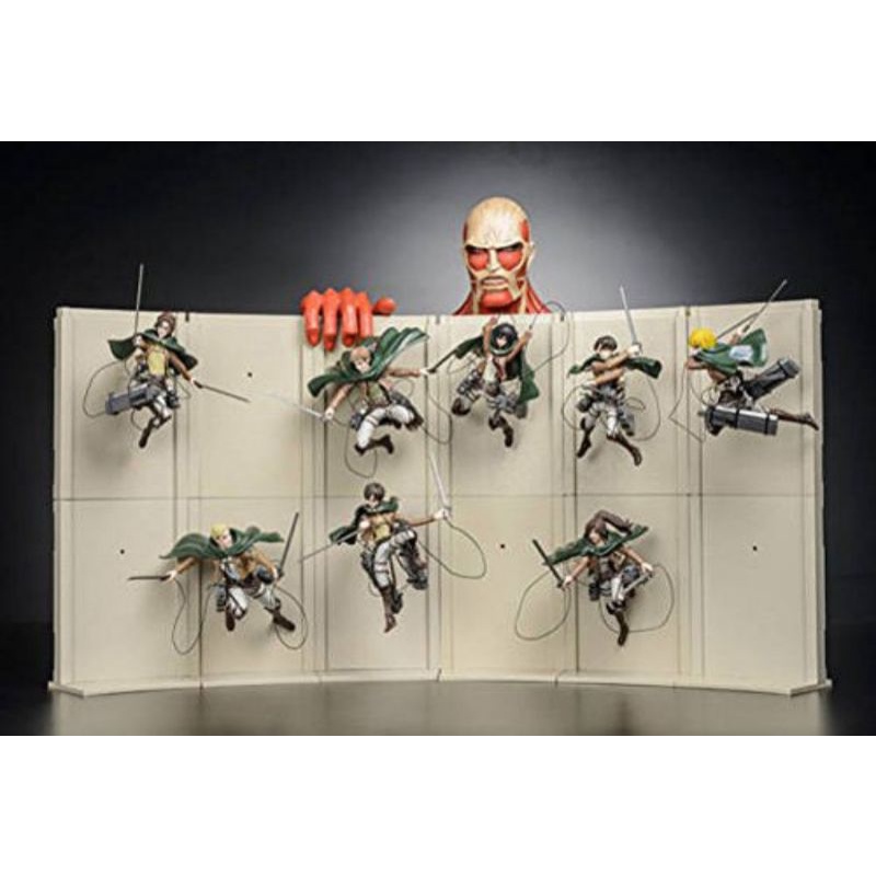 Attack on titan Official figure Collection Vol.1-12 ของใหม่-แท้