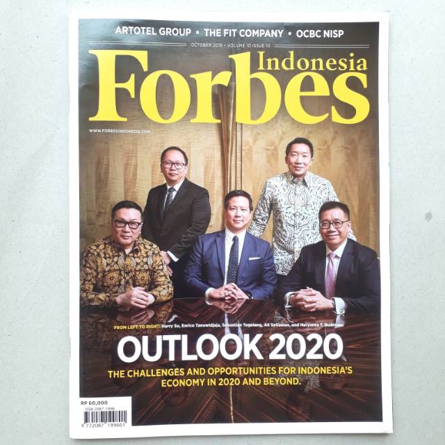 FORBES อินโดนีเซียตุลาคม นิตยสาร 2019