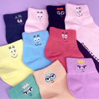 ถุงเท้าบาบ้าปาป้า Barbapapa Socks จากญี่ปุ่น