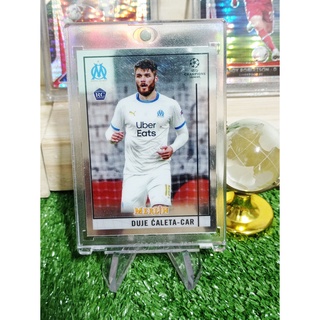 การ์ดนักฟุตบอล 2020/2021 Topps Chrome Merlin  Rookie duje caleta-car (RC)