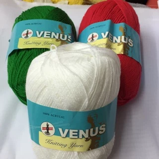 ไหมพรมวีนัสเส้นเล็ก20/4-420หลา🌾4ply💞ถักตุ๊กตา.เสื้อ.ดอกไม้.ของใช้ในบ้านต่างๆ