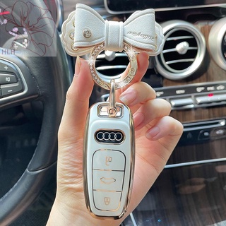 Audi A3 key case 21 รุ่น A6L shell A7 กระเป๋า A8 ป้องกัน Q8 รถ A4L ใหม่ A5Q3Q2L high - end Q5L หัวเข็มขัด A6 หญิง