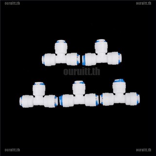 Sp 5 ชิ้น / ล็อต 1/4 ท่อ od ประเภท t ท่อน้ํา qucik