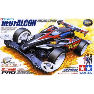 โมเดลรถรางทามิย่า 1/32 Tamiya Mini 4WD TA18617 Neo Falcon (MS Chassis)