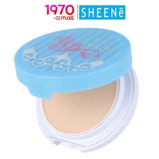 [Clearance] SHEENE WHITE PLUS BB CAKE POWDER SPF20 PA++ 9g. แป้งผสมรองพื้น สูตรพิเศษ Super Cover Powder ปกปิดพิเศษ