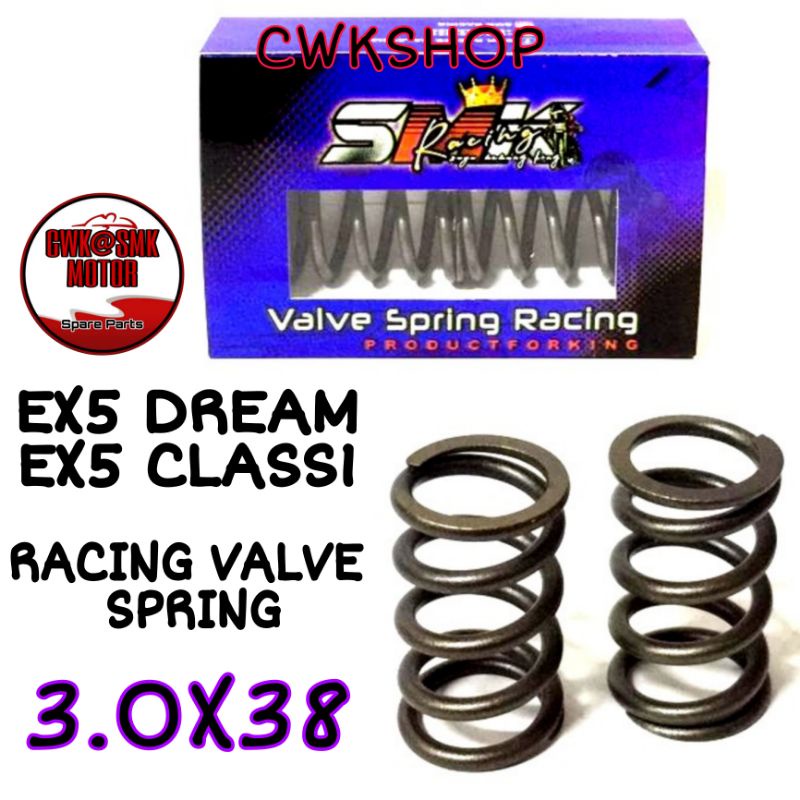 EX5 CLASS EX5 DREAM WAVE125 FUTURE RACING VALVE SPRING CUSTOM 3.0X38L SMK RACING