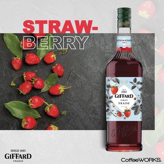 GIFFARD SYRUP STRAWBERRY