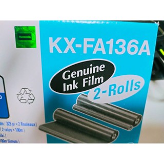 FAX FILM KX-FA136A ฟิล์มแฟกซ์ แท้ Panasonic บรรจุ 2 ม้วน