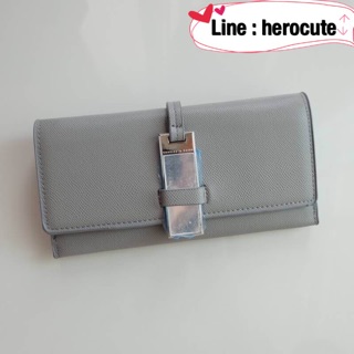 Charles &amp; Keith Metal Clasp Wallet ของแท้ ราคาถูก