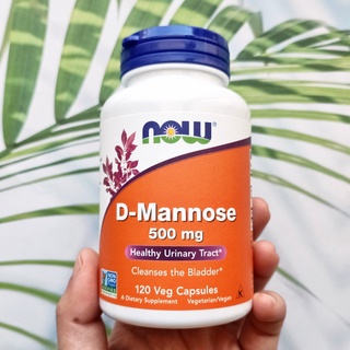 ดี-มันโนส D-Mannose 500 mg 120 Veg Capsules (Now Foods®)