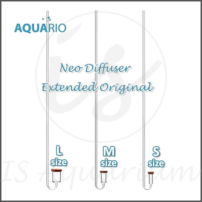 Aquario Neo Diffuser Extended Original M Co2 Diffuser Aquascape Tools Mjwp Shopee Thailand