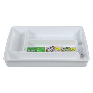 ถาดใส่อุปกรณ์ในครัว 4 ช่อง ZS-1227 สีขาว ที่ใส่ช้อนส้อม KITCHEN UTENSIL TRAY 4HOLE ZS-1227 WHITE