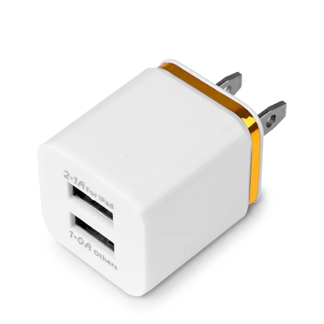 ลดราคา หัวชาร์จ Adapter USB 5V 1A 2port Usb #ค้นหาเพิ่มเติม สายเคเบิล SYNC Charger ชาร์จ อะแดปเตอร์ชาร์จข้อมูลปฏิบัติ Universal Adapter Coolระบายความร้อนซีพียู การ์ดเสียง