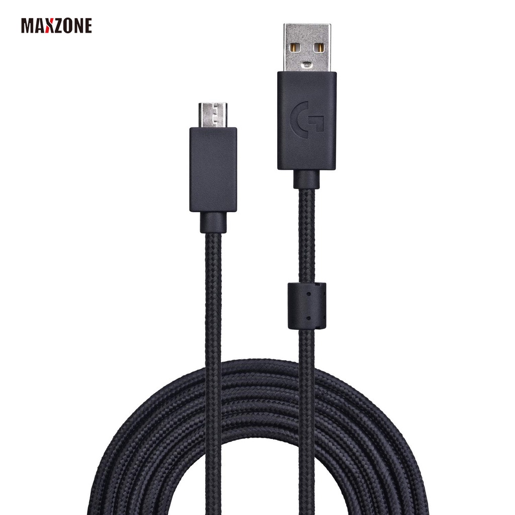 Maxzone ชุดหูฟังสายเคเบิ้ลไนล่อนถักสําหรับ Logitech G633 G933 G633S G933S