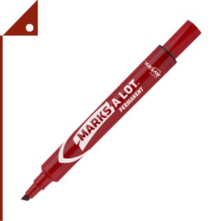 Marks-a-lot : MAL07887* ปากกามาร์เกอร์ Permanent Marker Red, 1pk.