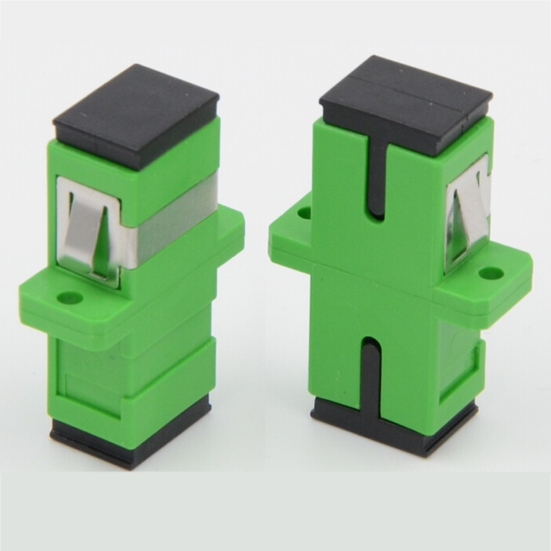 100PCS/lot High Quality SC/PC OM3 Simplex Multimode Fiber Optic Adapter SC Fiber adapters Fiber Opti