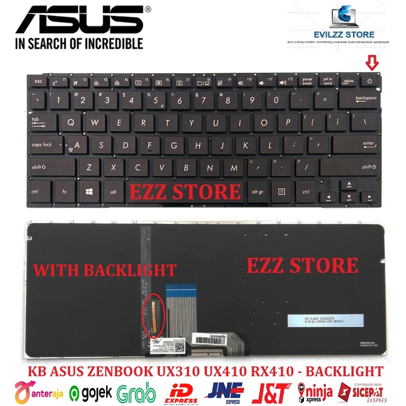 ASUS UX310 UX310U UX310UA UX310UQ UX410 UX410U UX410UA UX410UF UX410UQ UX410UAK X410UQK U4000 U4000U