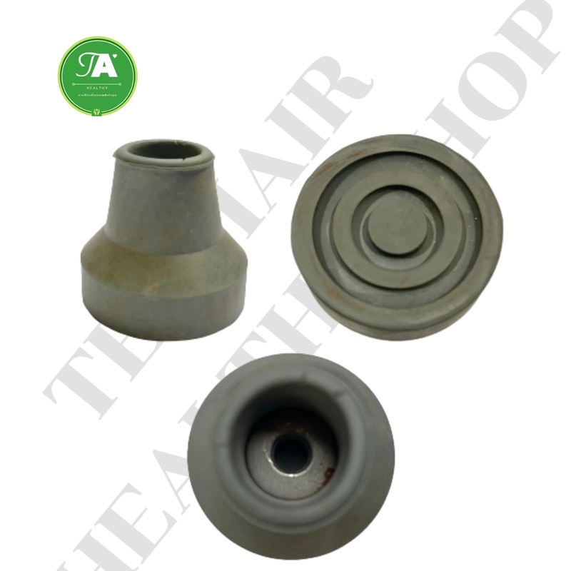 ลูกยางไม้เท้า 3 ขา 4 ขา แบบฐานกว้าง (สีเทา,สีดำ) - รูปที่ 5