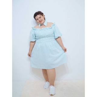 ชุดเดรสบิ๊กไซส์bigsize Korea Cutie Dress