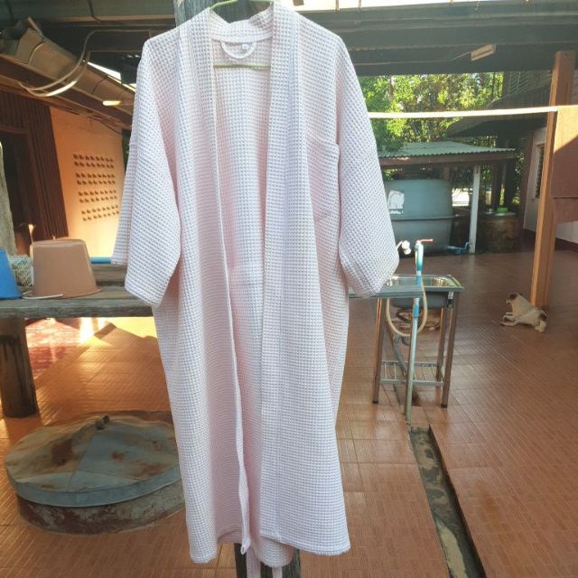 เสื้อคลุม ผ้า2ชนิด2แบบผ้า ขนาด M,L,XL
