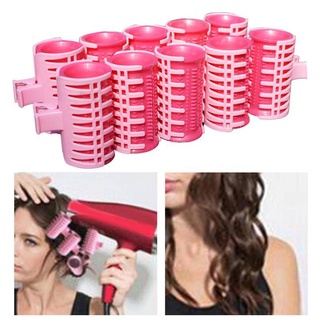 พร้อมส่ง Roller Curlers Air Bangs Volumizing Grippers Hairdressing Sticky Cling สำหรับร้านทำผมวัยรุ่น