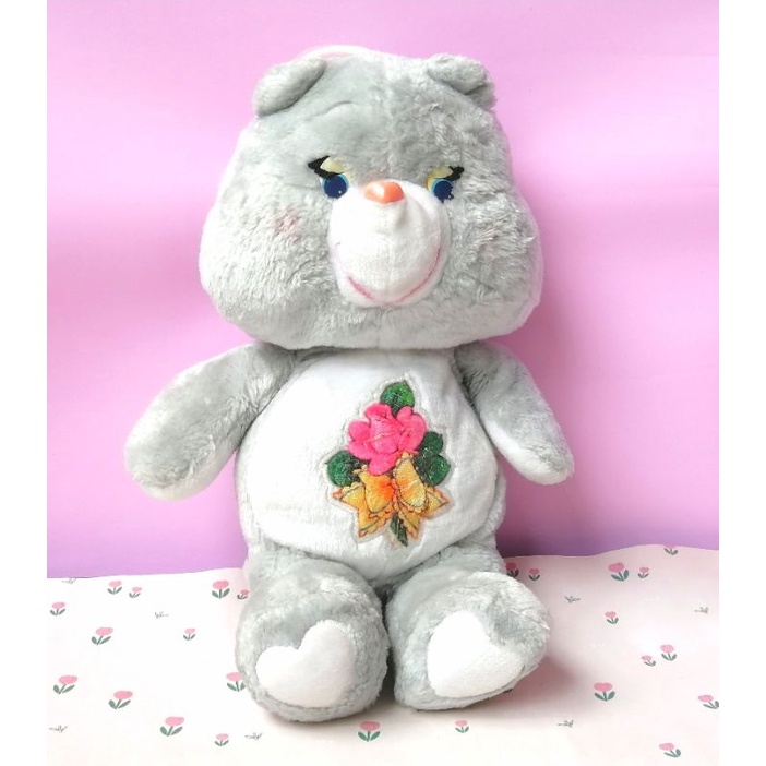 Care Bear 🎉 ตุ๊กตาแคร์แบร์ Vintage 80s Grams 🍭 ของแท้ งานสะสม