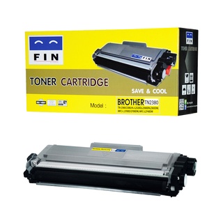 ตลับหมึกฟิน สำหรับ BROTHER รุ่น TN2360/TN2380 ตลับหมึกเลเซอร์ดำ FIN (Black)  รับประกันคุณภาพ ออกใบกำกับภาษีไปพร้อมสินค้า