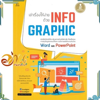 หนังสือ เล่าเรื่องให้ง่ายด้วย INFO GRAPHIC หนังสือใหม่ พร้อมส่ง #อ่านกันเถอะเรา