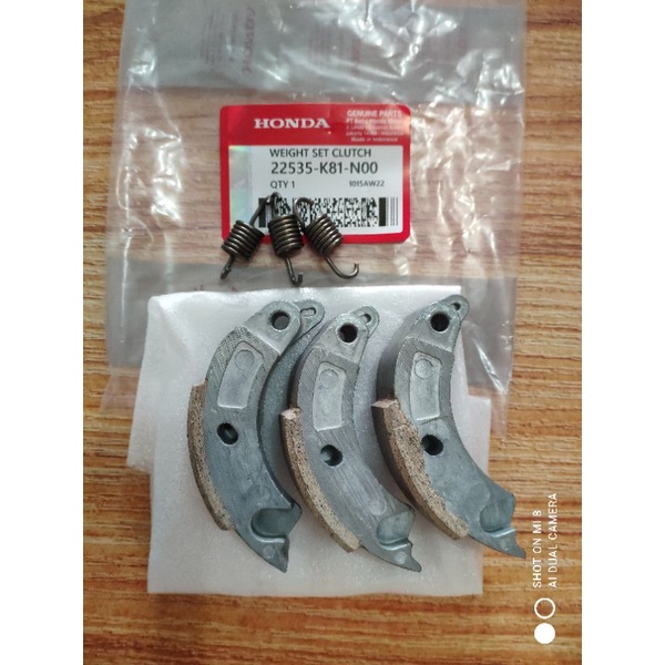 SCOOPY ESP K81 BEAT ESP BEAT STREET K16 CLUTCH DOUBLE CAMP