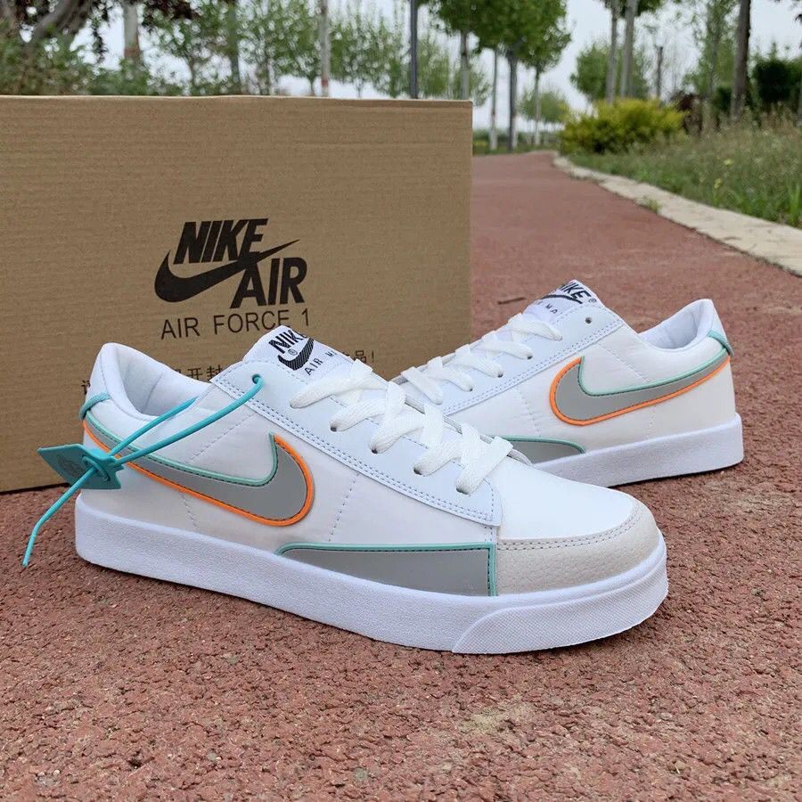 【CF0616】[BLT1] Nike Air Force AF1 Initial D Joint รองเท้าผ้าใบลําลอง ...
