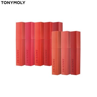 tonymoly the shocking lip blur 4 กรัมอุปกรณ์แต่งหน้าสําหรับสตรี