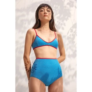 APRILPOOLDAY DAISIES TWO LUREX HIGH WAIST (SWIMSUIT)