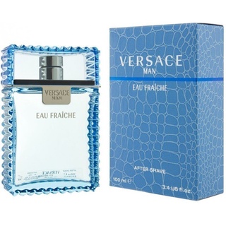 น้ำหอมแท้ VERSACE MAN EAU FRAICHE EAU DE TOILETTE SPRAY 100 ML ของใหม่ กล่องซีล เหมือนกับห้าง