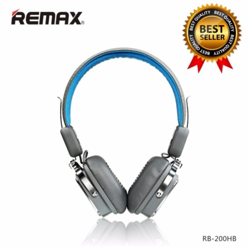 Remax หูฟังบลูทูธ RB-200HB 3.5mm mart HIFI Wireless BluetoothHeadphone On-Ear Headset for Smartphone