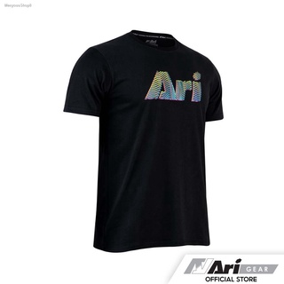 จัดส่งเฉพาะจุด จัดส่งในกรุงเทพฯARI ILLUSION TEE -  BLACK/MULTICOLOR เสื้อยืด อาริ อิลลูชั่น สีดำ